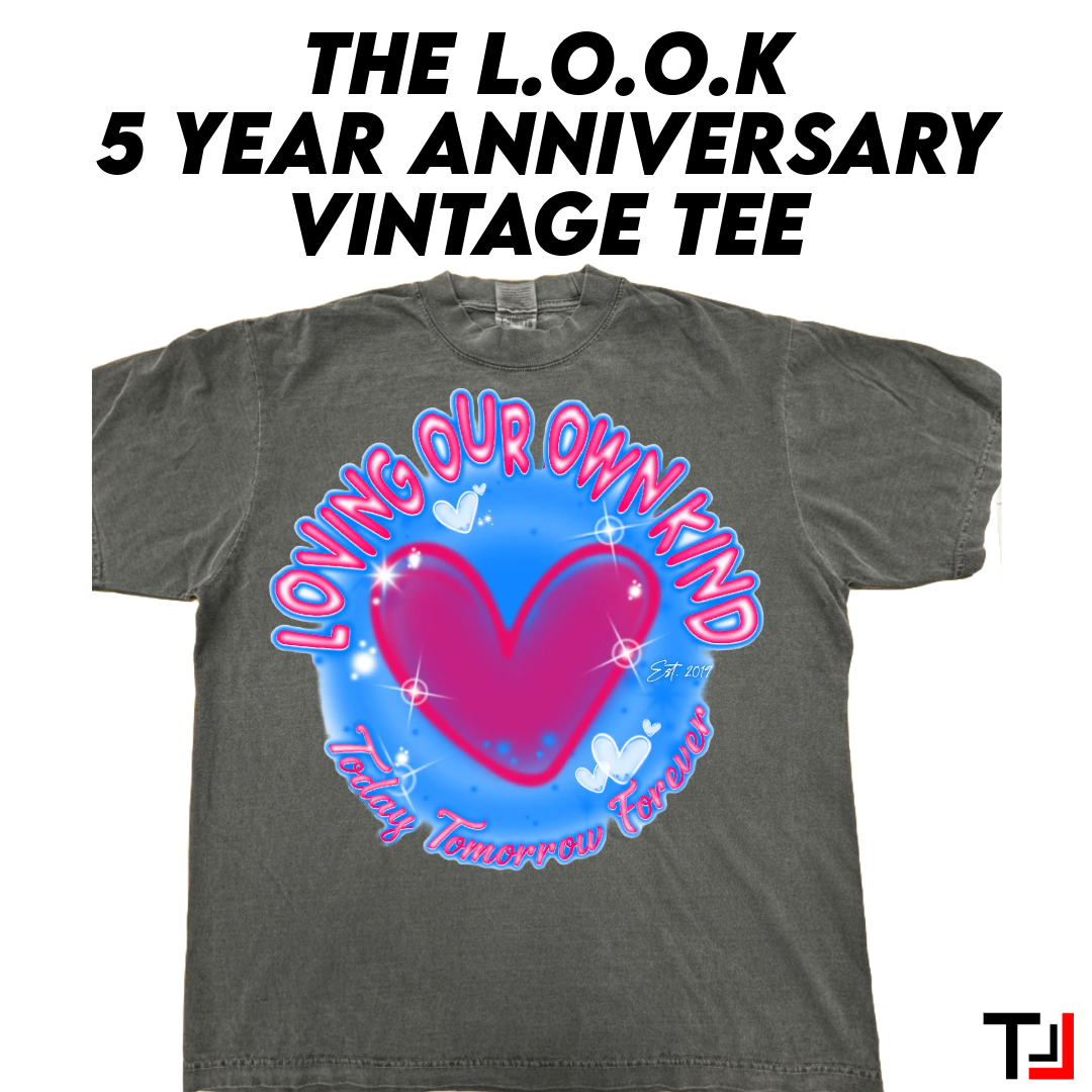 5 Year Anniversary Vintage Tee (Grey)