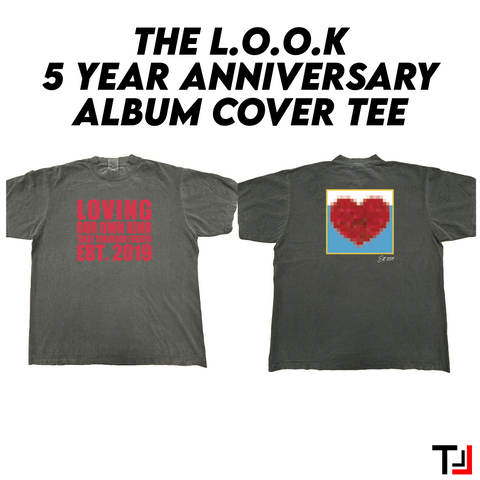 5 Year Anniversary Album Cover Tee (Grey)