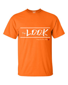 The L.O.O.K Logo T-Shirt (Orange)