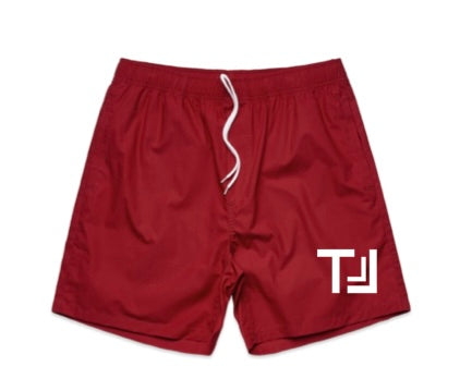Logo Shorts (Red)